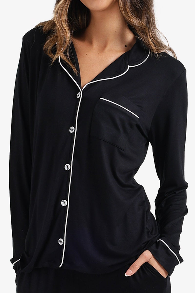 Carina Contrast - Pipe Pyjama Set - Image 4